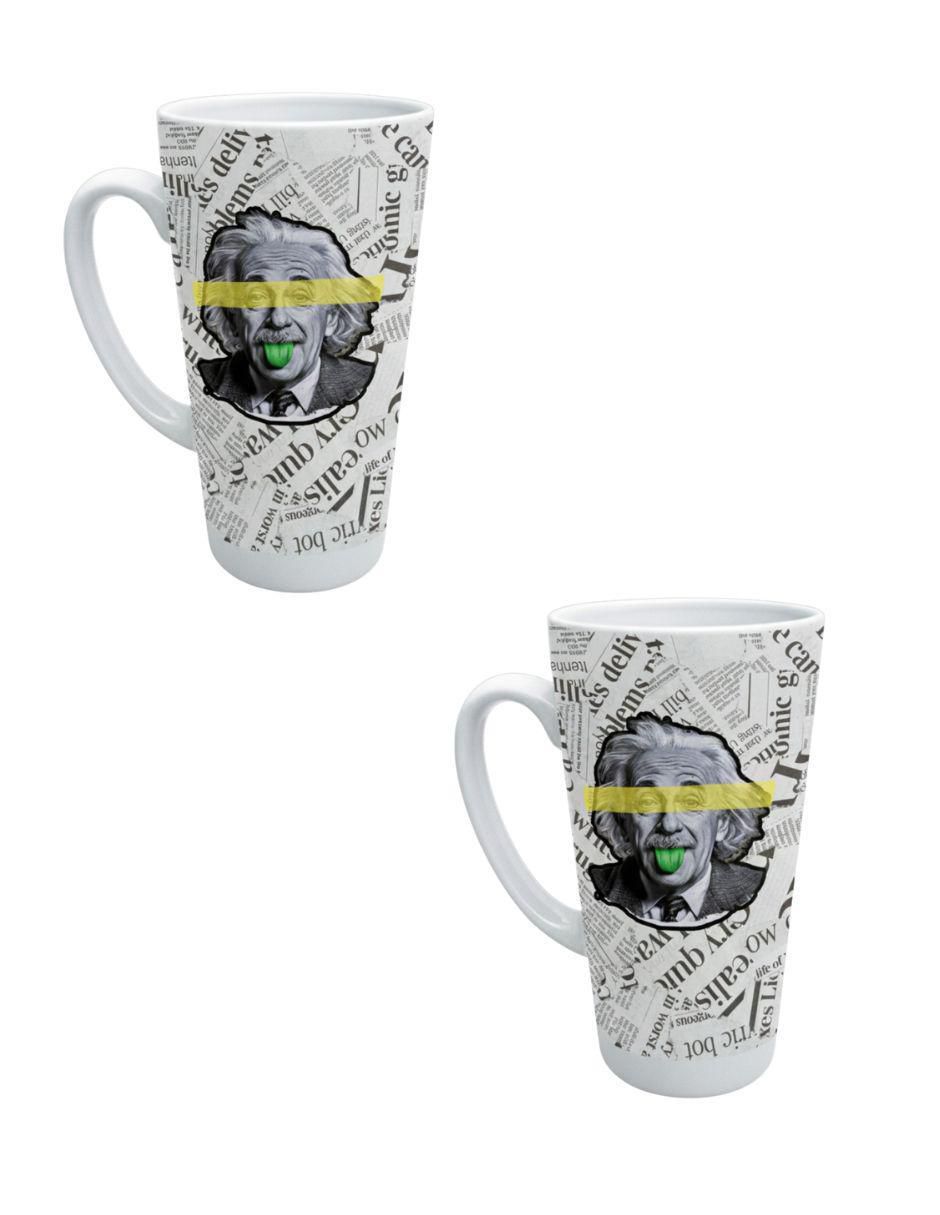 Set de tazas americana Albert Einstein 2 piezas Set de tazas americana Albert Einstein 2 piezas