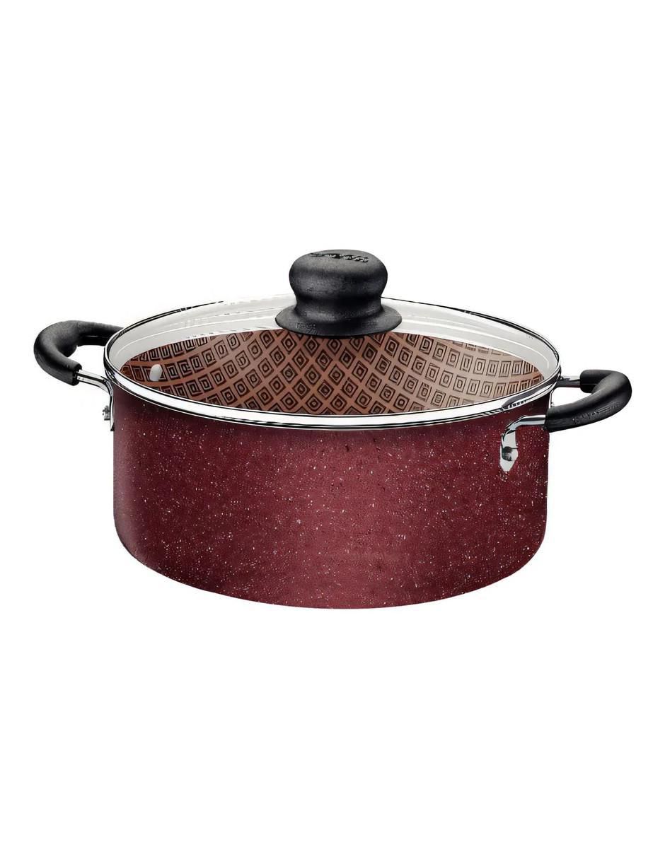 Batería de cocina de aluminio antiadherente starflon max 17 piezas 2