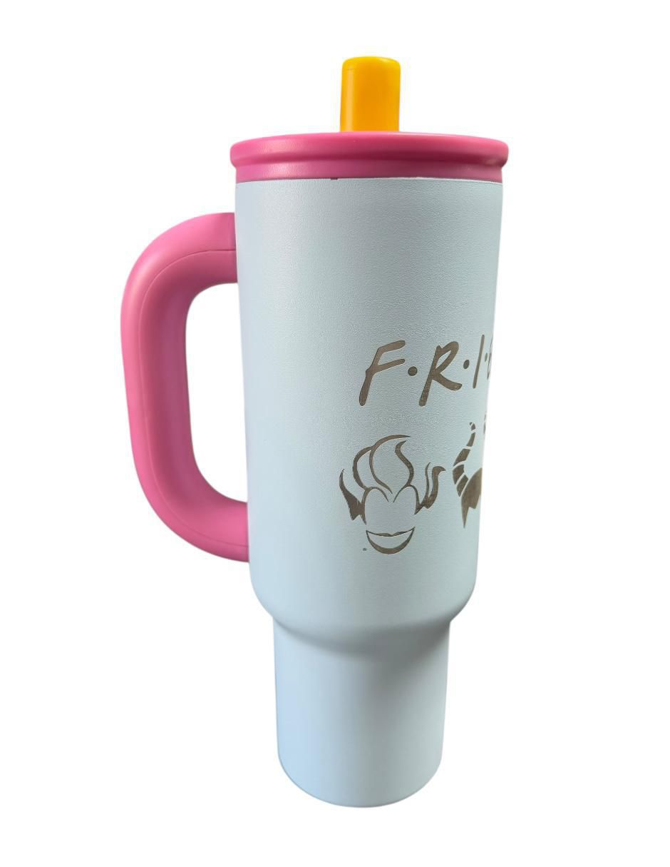 Termo de acero inoxidable Friends con tapa rosca 1.2 L 3
