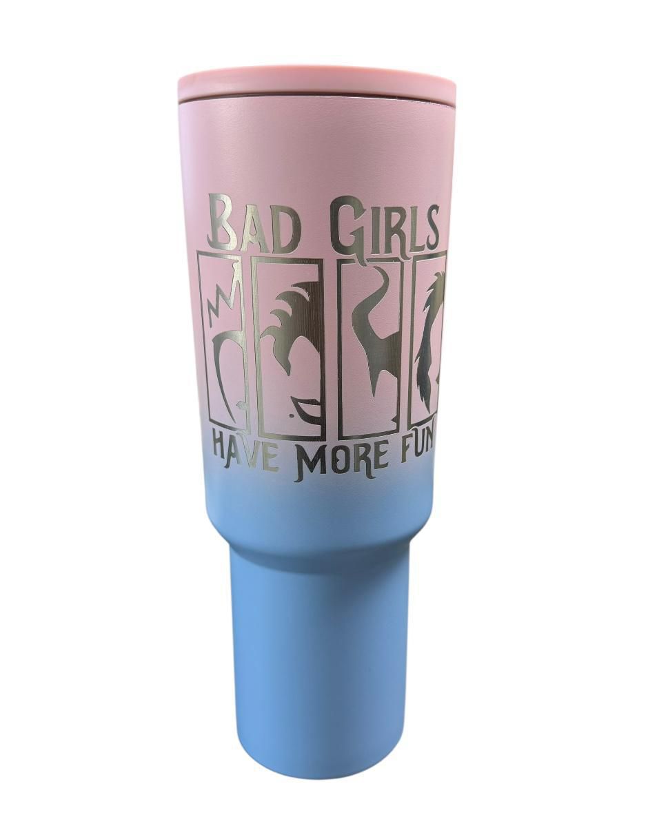 Termo de acero inoxidable Bad Girls con tapa rosca 1.2 L
