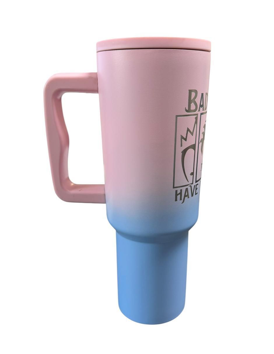 Termo de acero inoxidable Bad Girls con tapa rosca 1.2 L 2