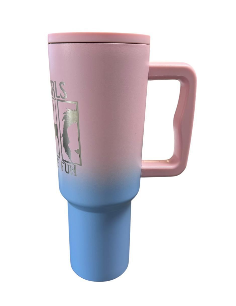 Termo de acero inoxidable Bad Girls con tapa rosca 1.2 L 4
