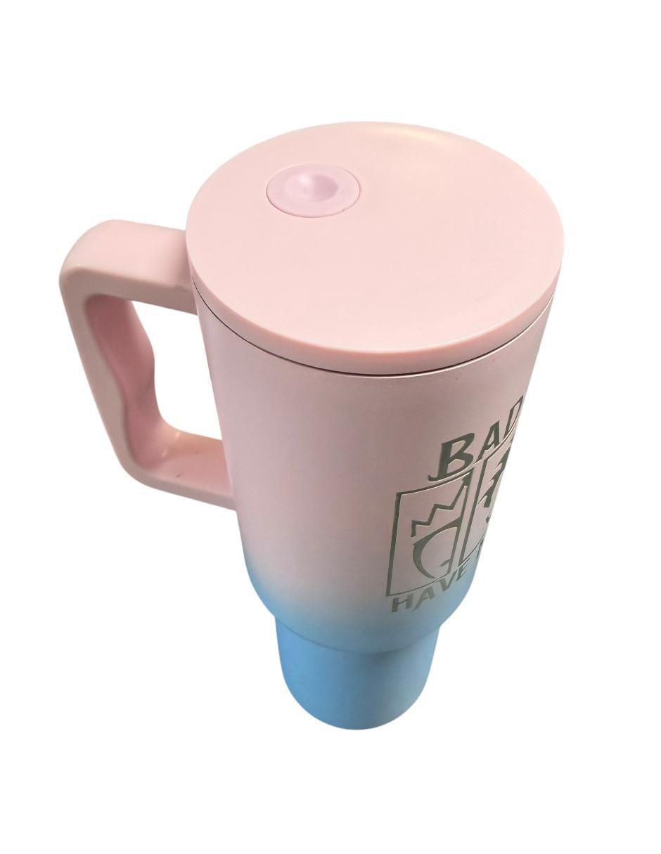 Termo de acero inoxidable Bad Girls con tapa rosca 1.2 L 6
