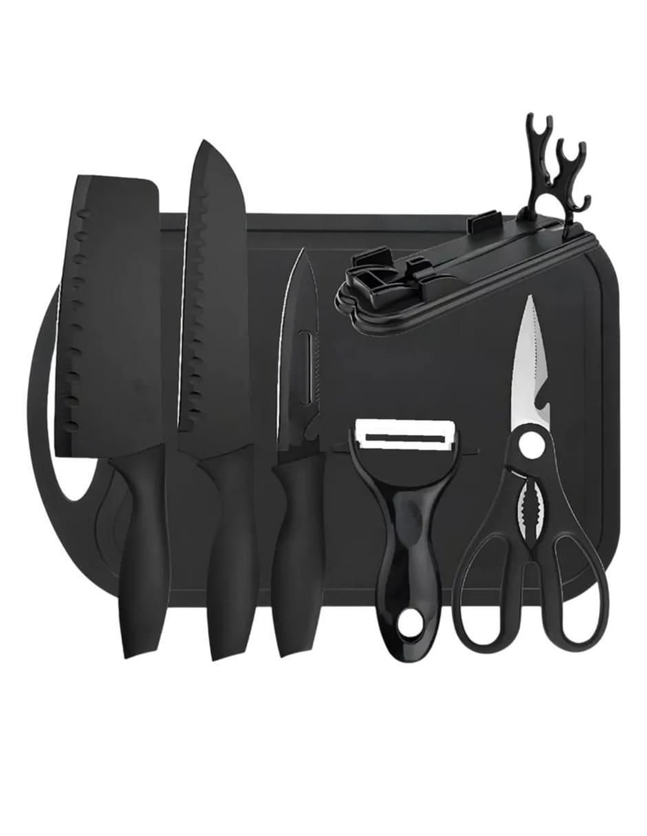 Set de cuchillos multiusos 7 piezas