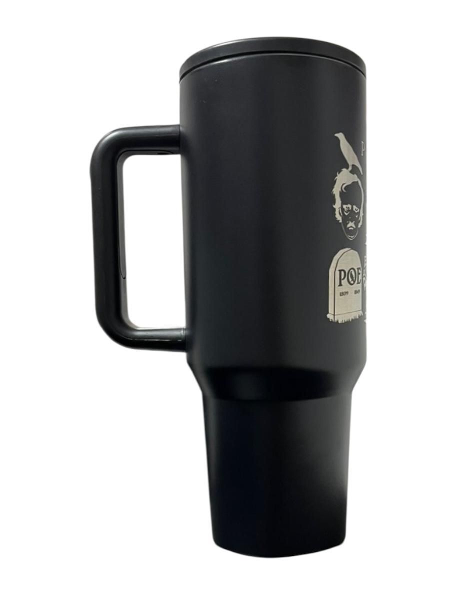 Termo de acero inoxidable Edgar Allan Poe con tapa rosca 1.2 L 3