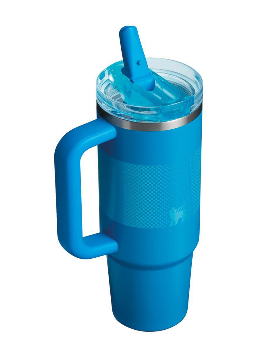 Termo de acero inoxidable Quencher Protour Fade con tapa rosca 850 ml 2