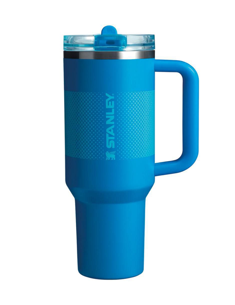 Termo de acero inoxidable Quencher Protour Fade con tapa rosca 1.1 L