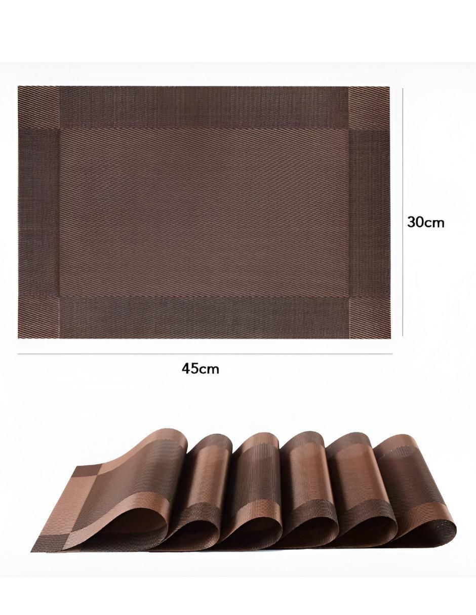 Set mantel individual rectangular 4