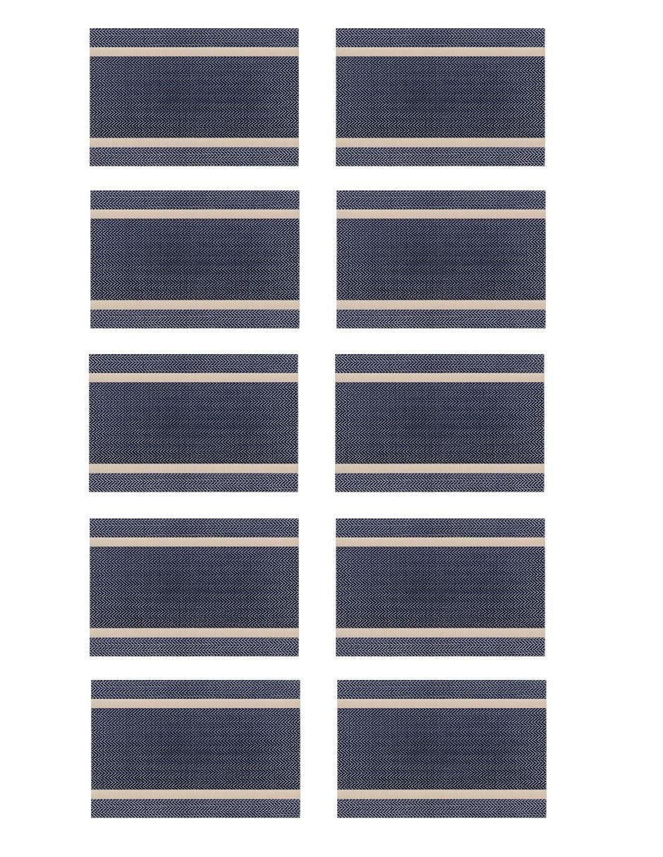 Set mantel individual rectangular