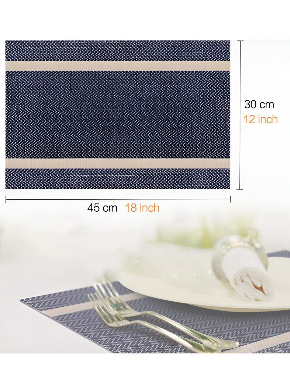 Set mantel individual rectangular 4