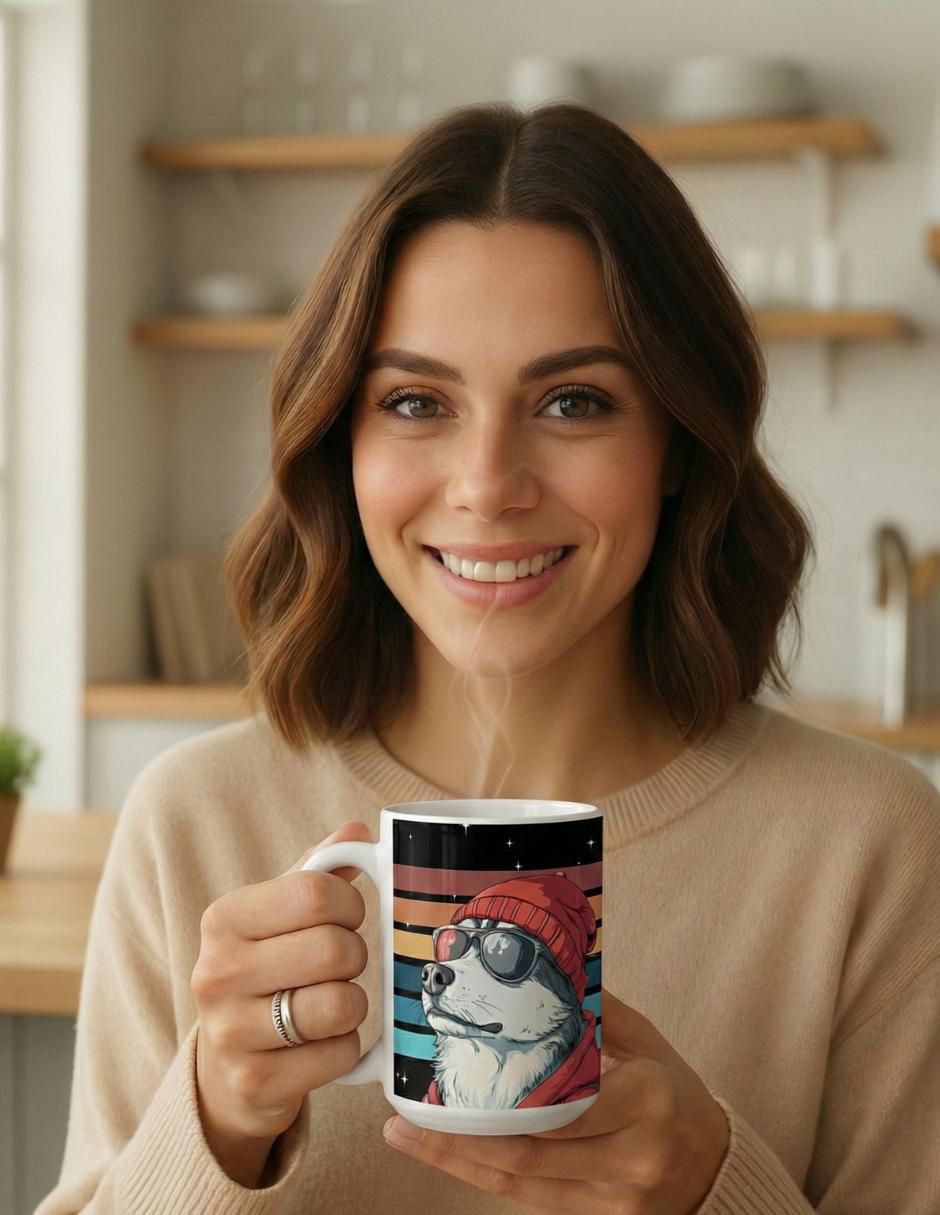 Set de tazas clásica Perros 2 piezas 5