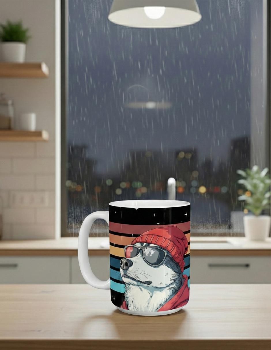 Set de tazas clásica Perros 2 piezas 6