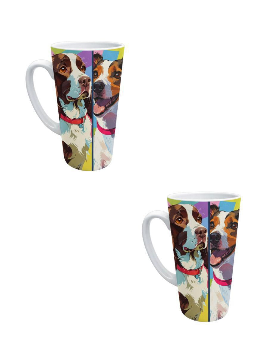 Set de tazas clásica Perros 2 piezas