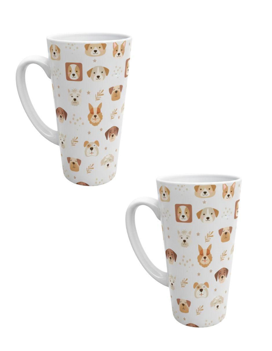 Set de tazas americana Perros 2 piezas