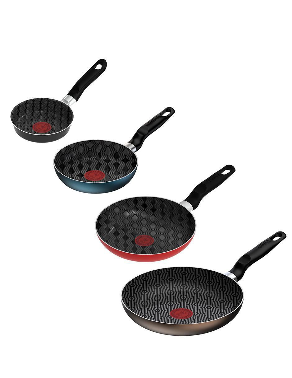 Set de sartenes de aluminio 4 piezas