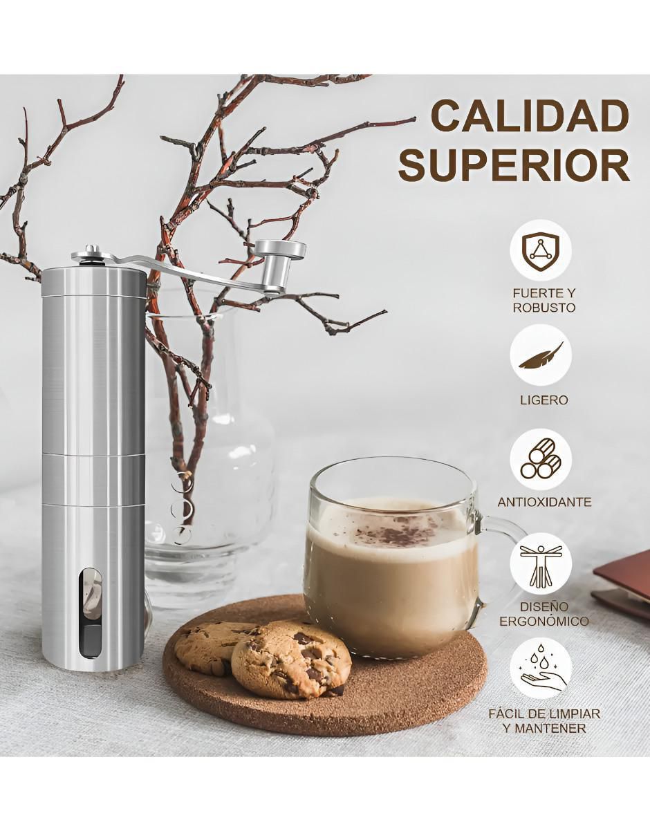 Molino para café de acero inoxidable 2