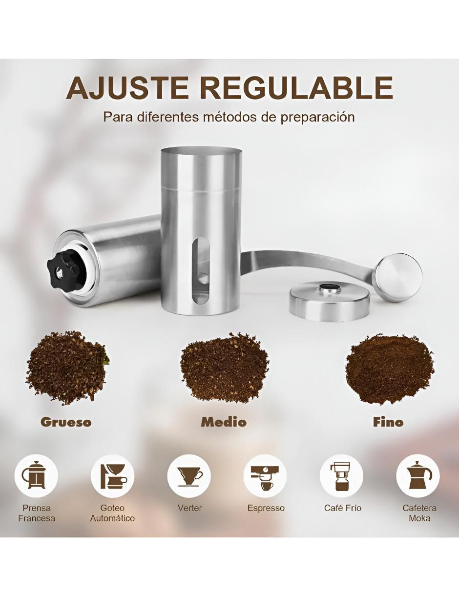 Molino para café de acero inoxidable 3