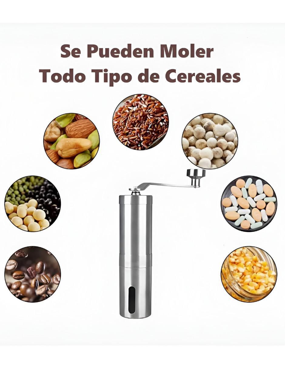 Molino para café de acero inoxidable 4