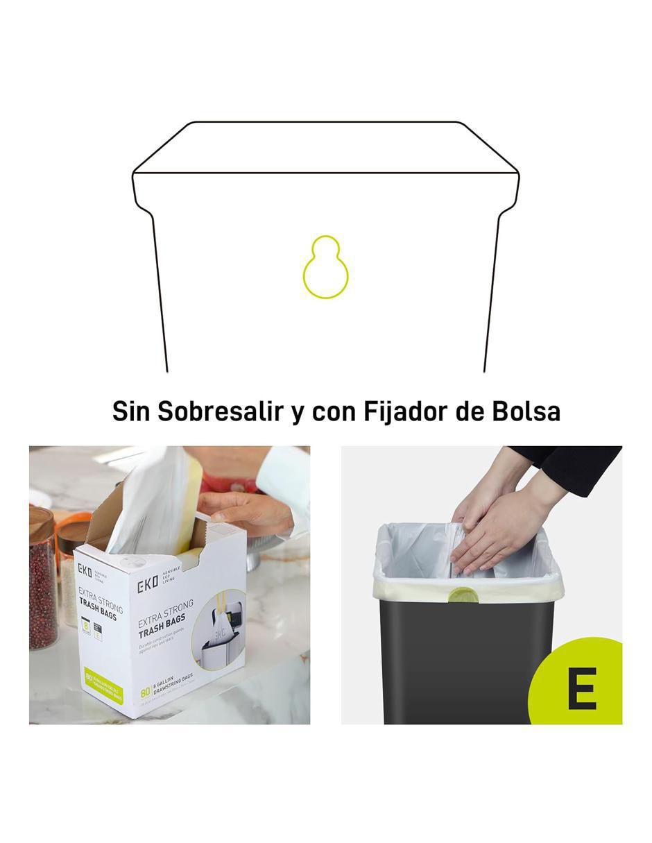 Bote de basura de acero inoxidable 7