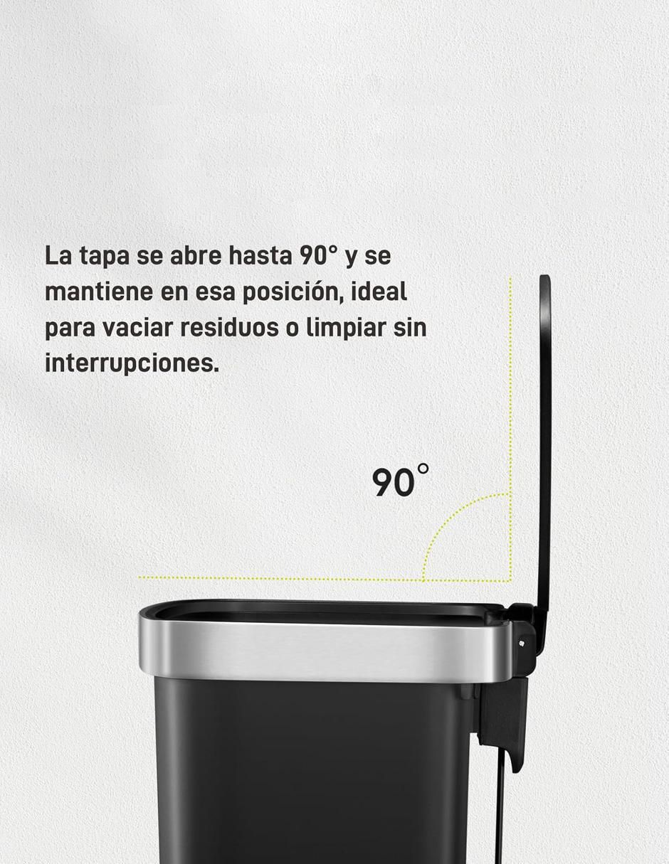 Bote de basura de plástico 6
