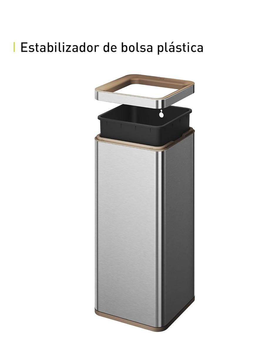 Bote de basura de acero inoxidable 2