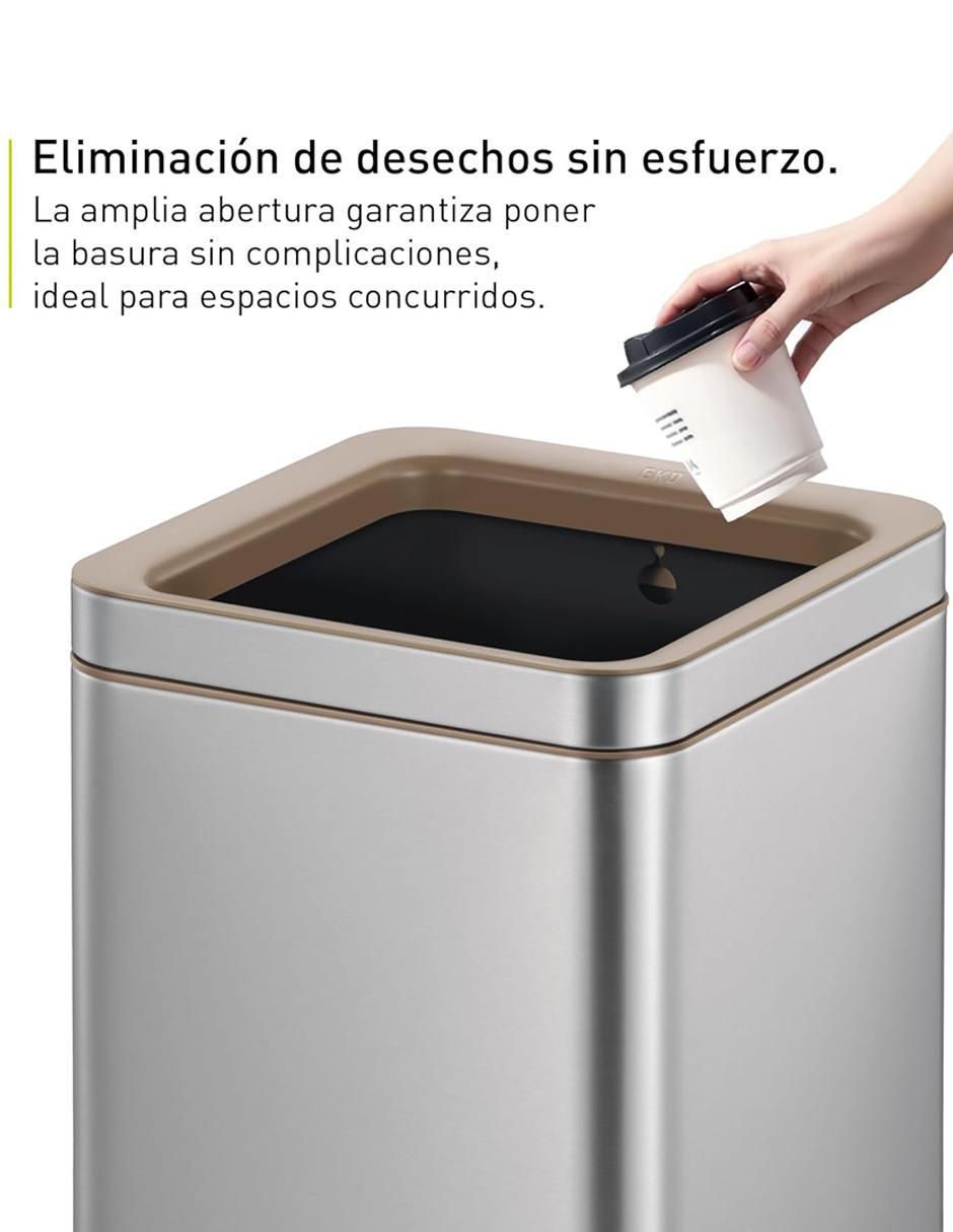 Bote de basura de acero inoxidable 4