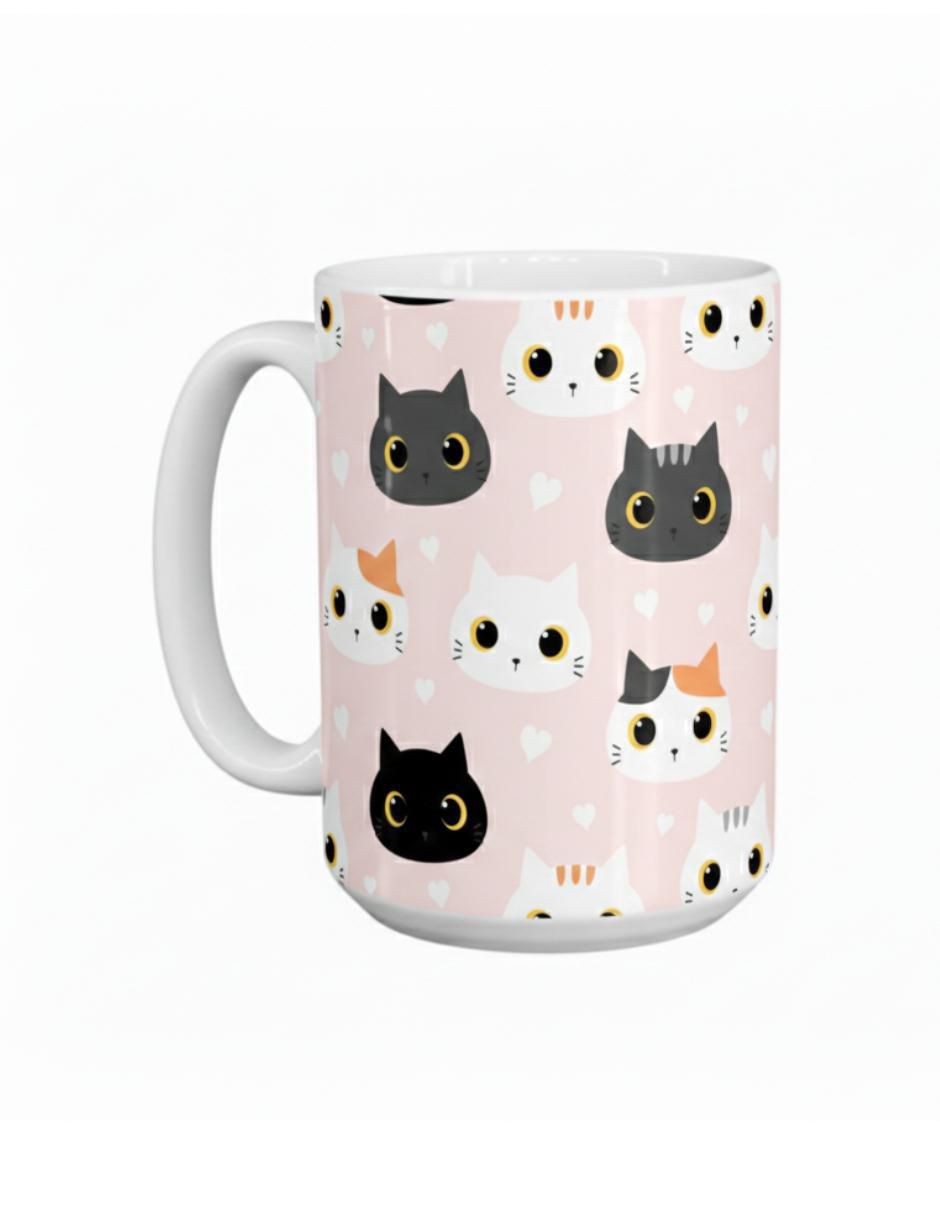 Taza americana Gatos