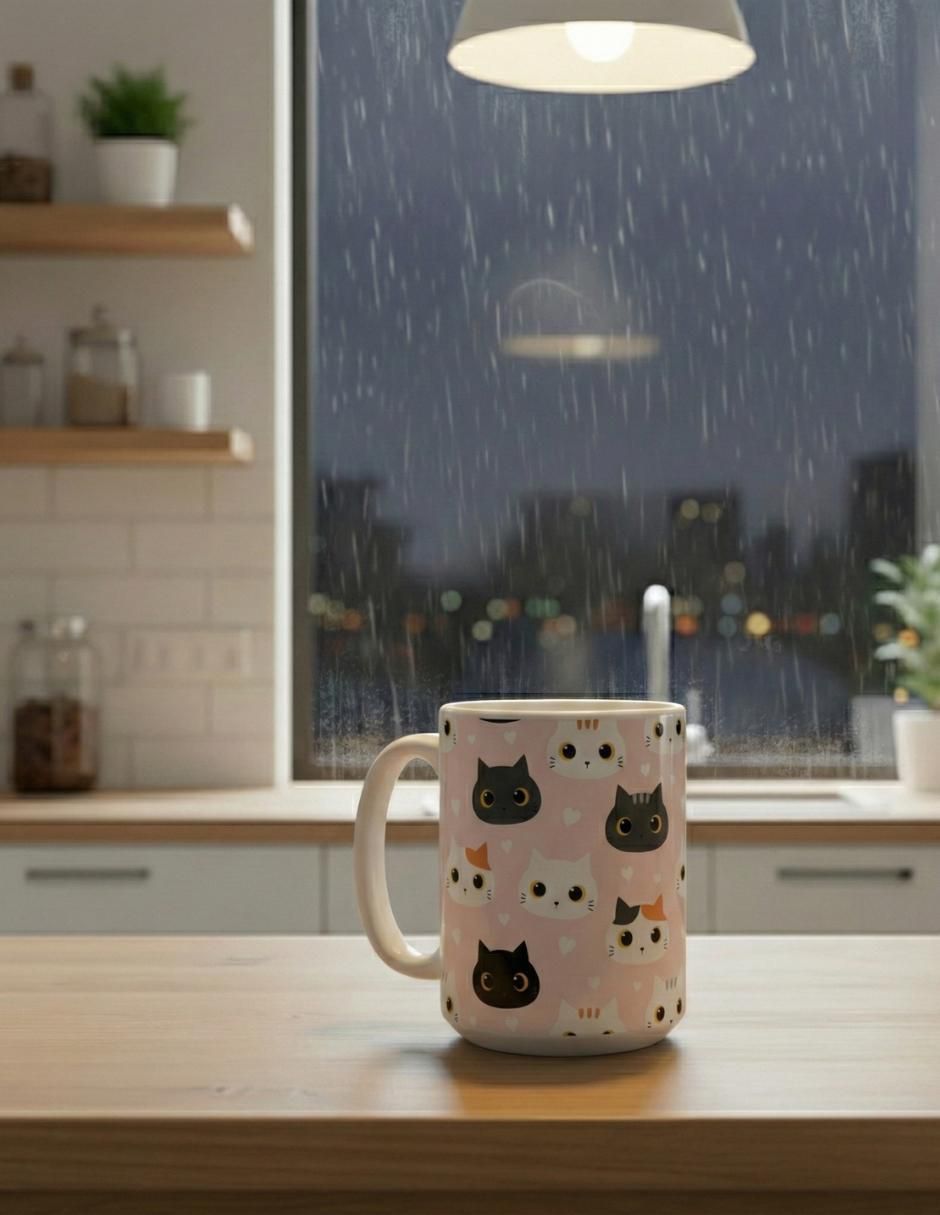 Taza americana Gatos 5