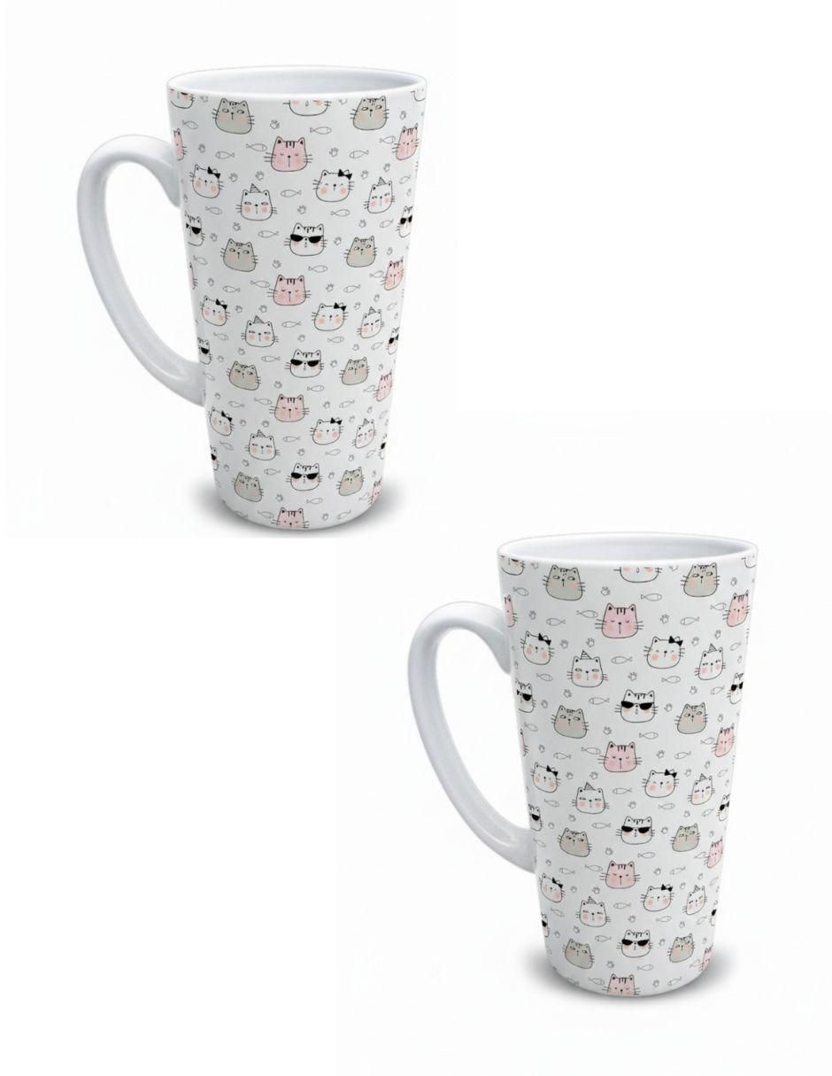 Set de tazas clásicas 2 piezas