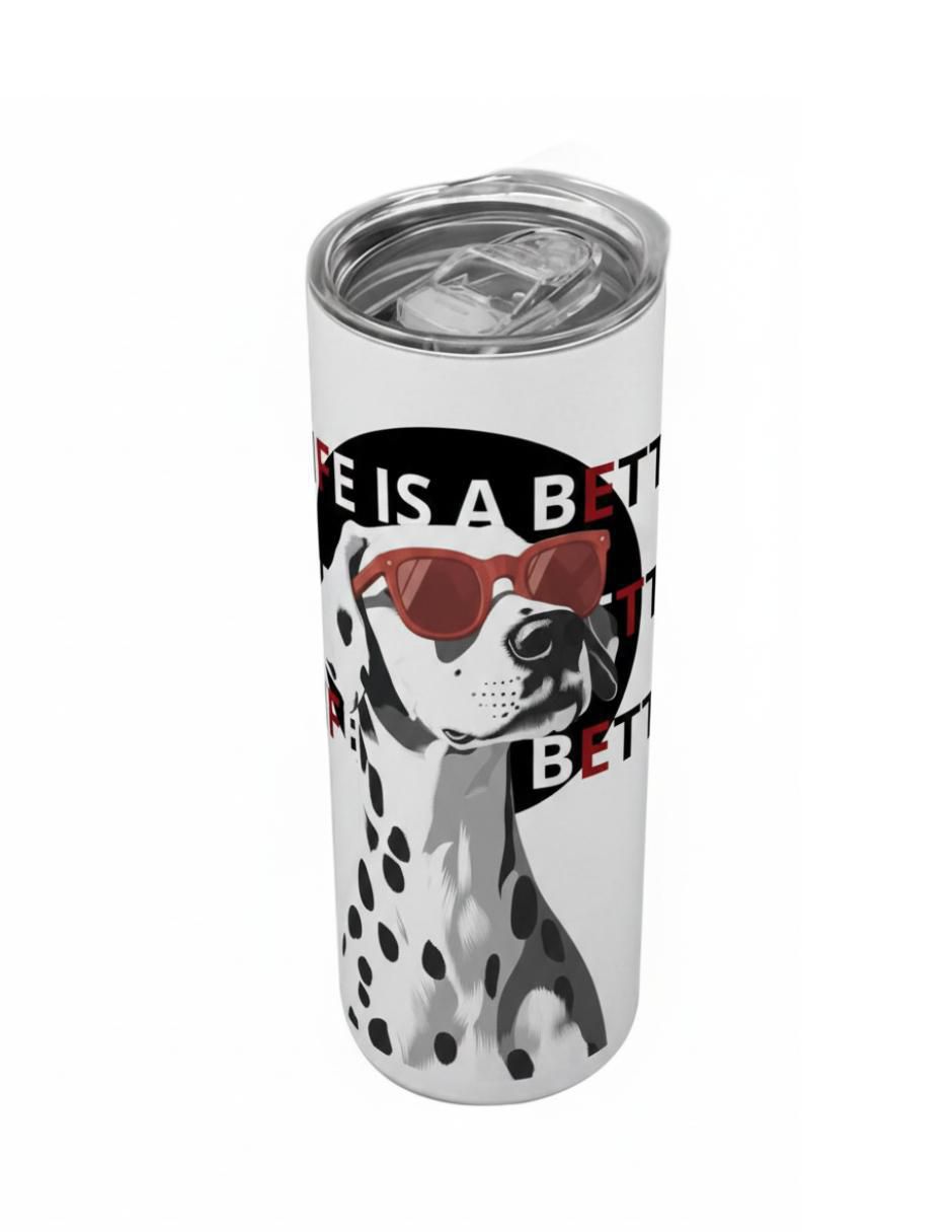 Set termo de acero inoxidable con tapa a presión 4