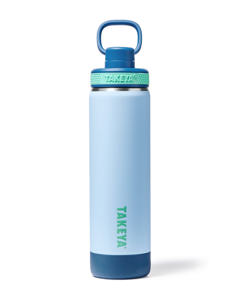 Botella de agua de acero inoxidable Takeya Soft Touch con tapa rosca 650 ml