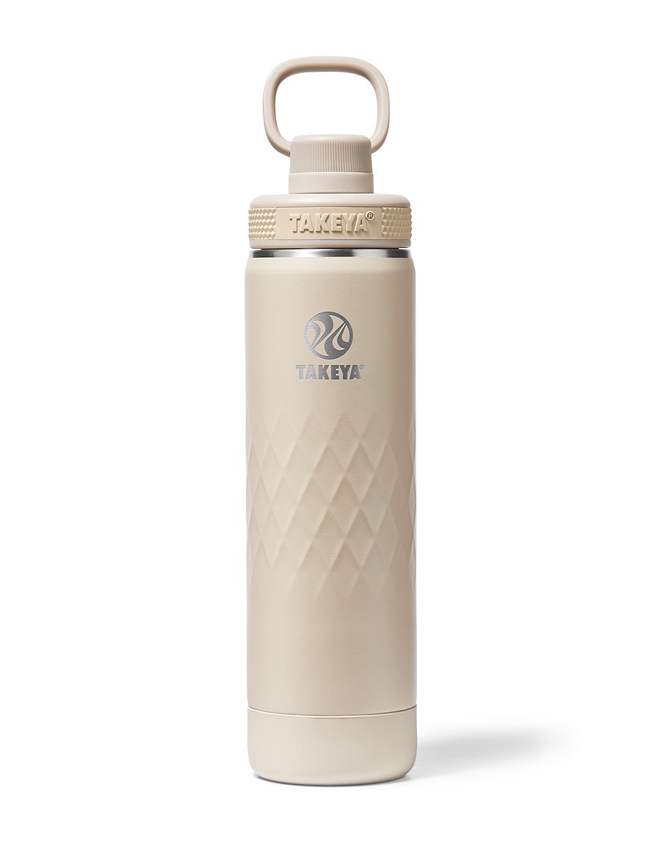 Botella de agua de acero inoxidable Takeya Core con tapa rosca 650 ml