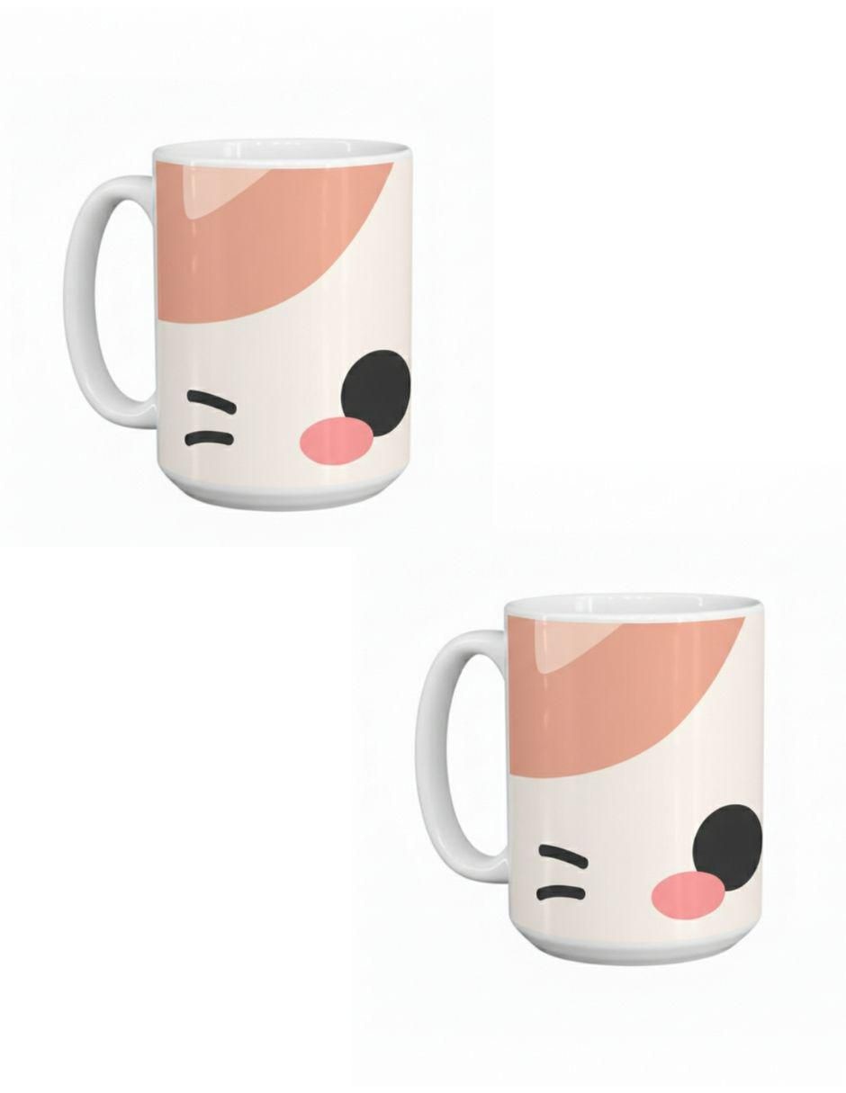Set de tazas clásicas Gatos 2 piezas Set de tazas clásicas Gatos 2 piezas