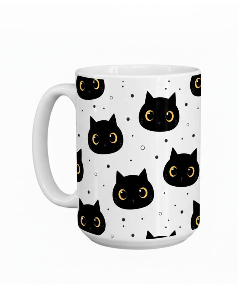 Set de tazas clásicas Gatos 2 piezas 4