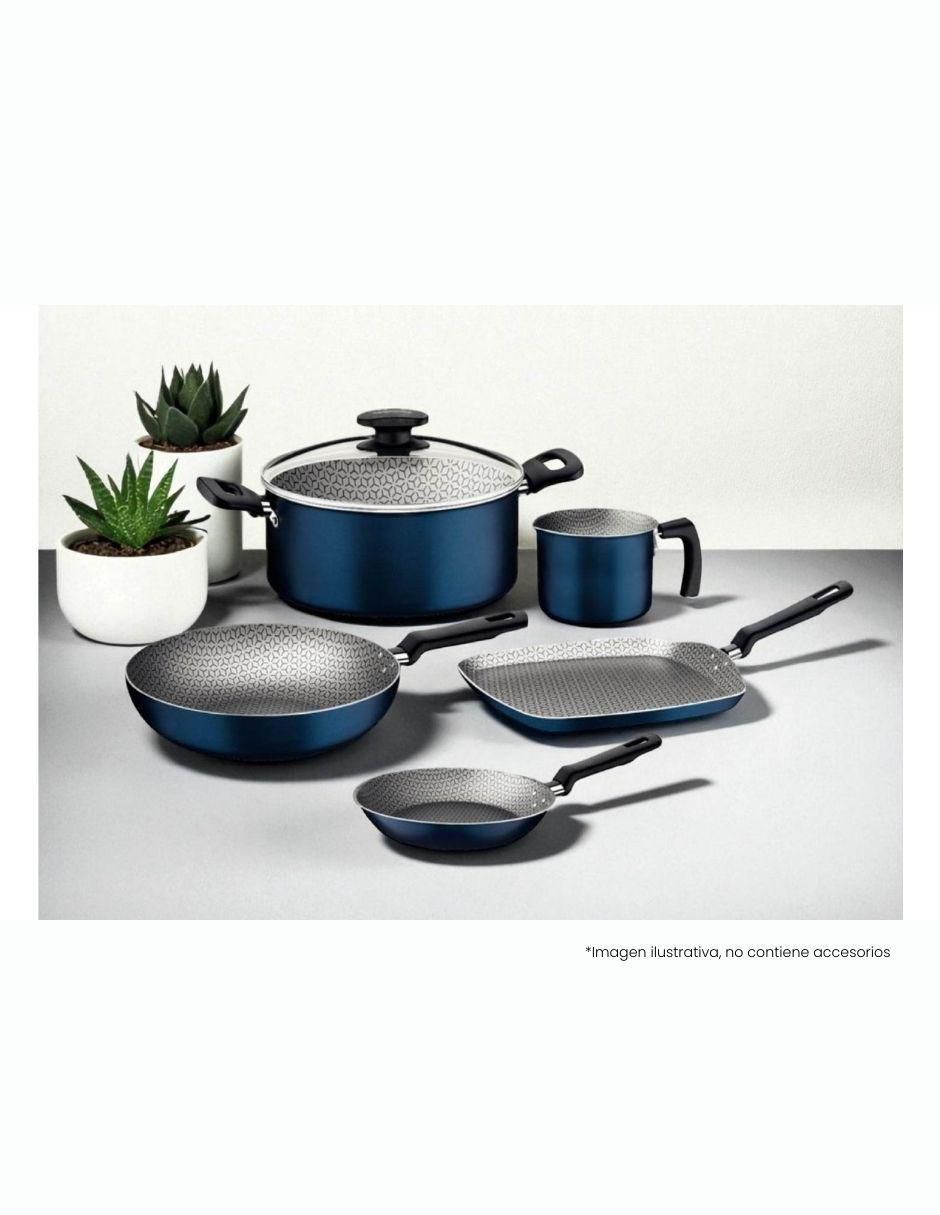 Batería de cocina malta de aluminio antiadherente sin PFOA 6 piezas 3