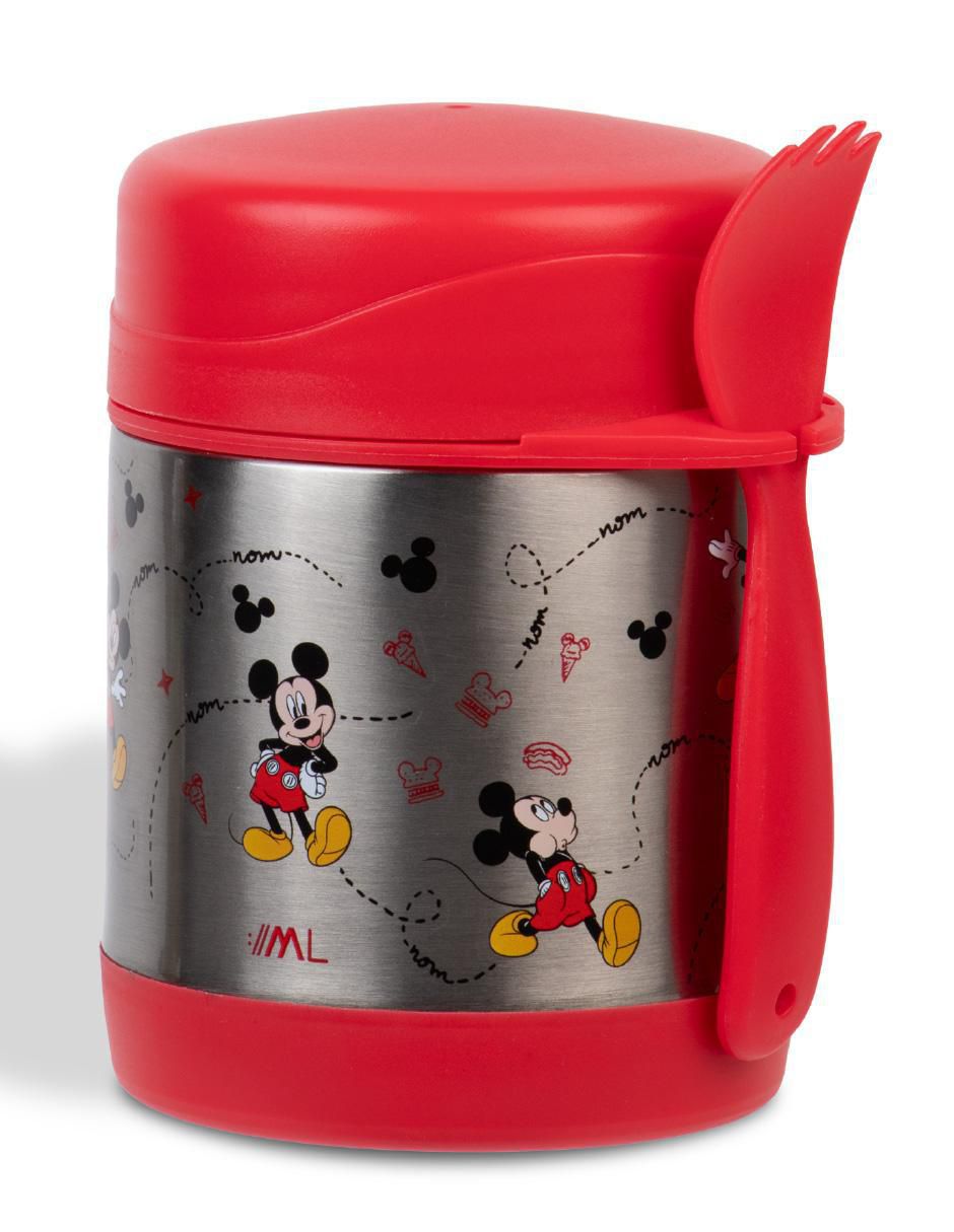 Contenedor Mickey de acero inoxidable 2 piezas
