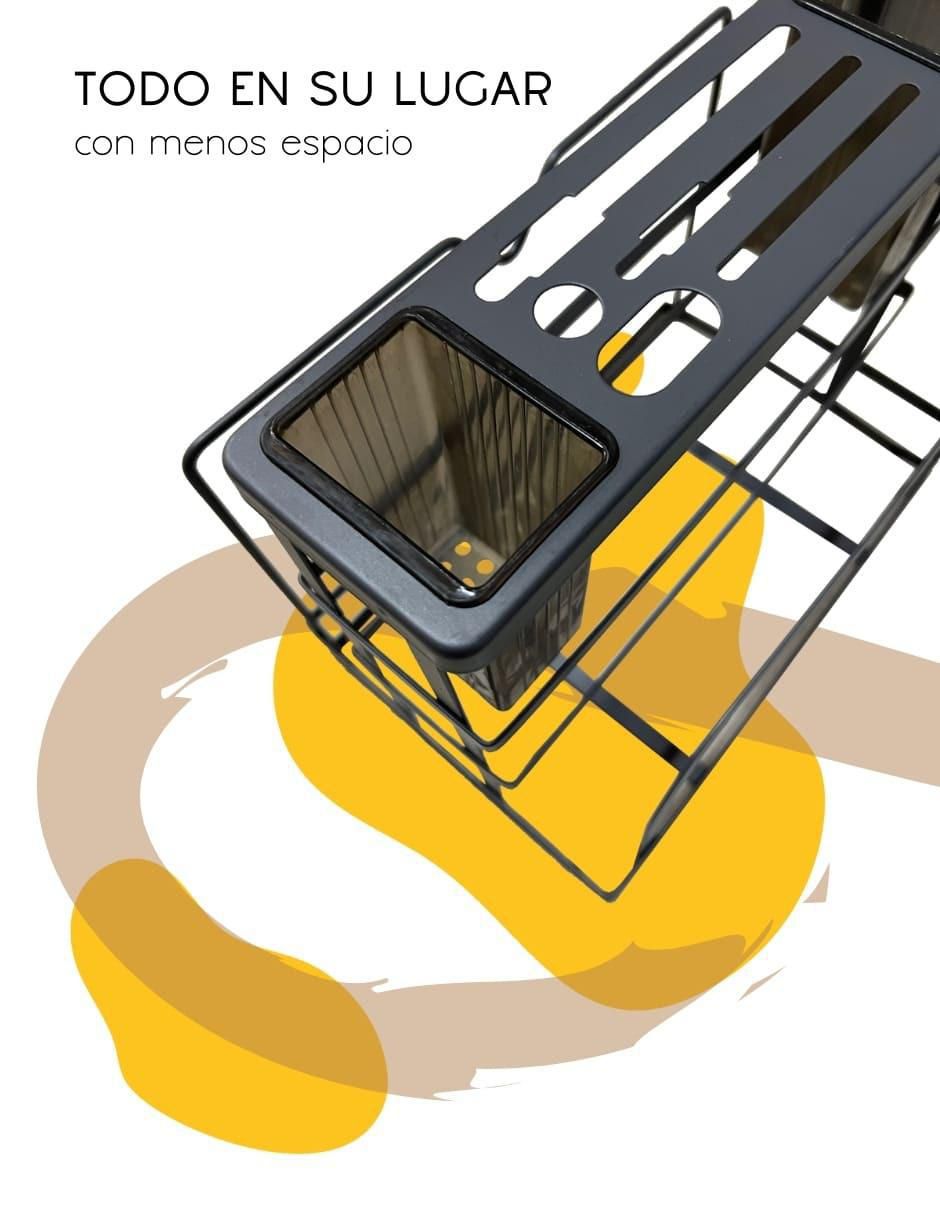 Escurridor de trastes/biberones de acero 2