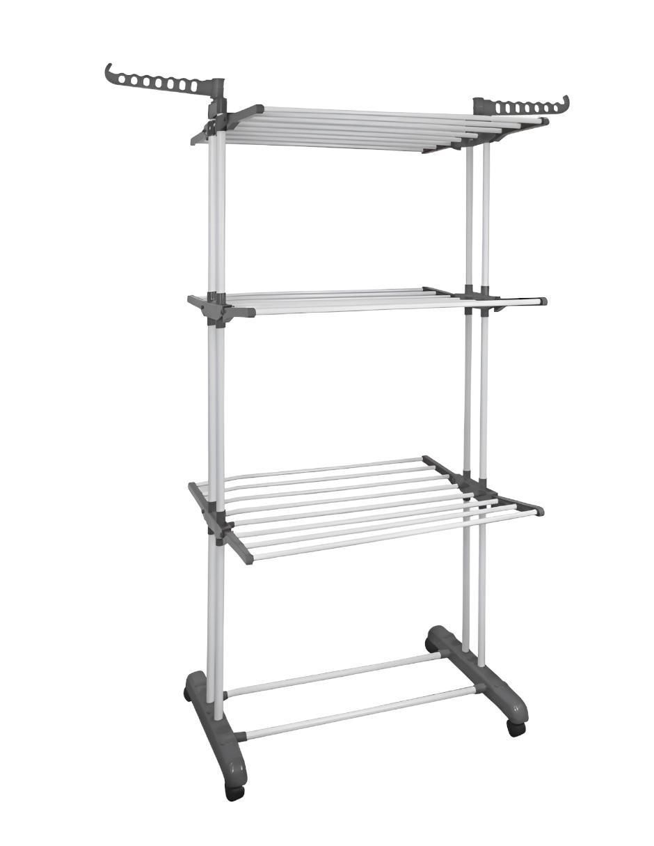 Tendedero plegable de acero inoxidable