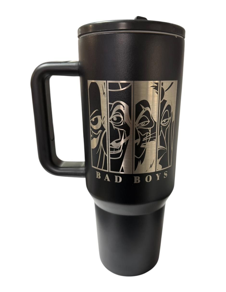 Termo de acero inoxidable Bad Boys con tapa rosca 1.2 L