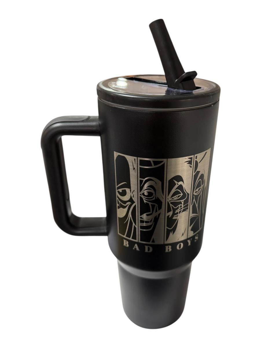 Termo de acero inoxidable Bad Boys con tapa rosca 1.2 L 5