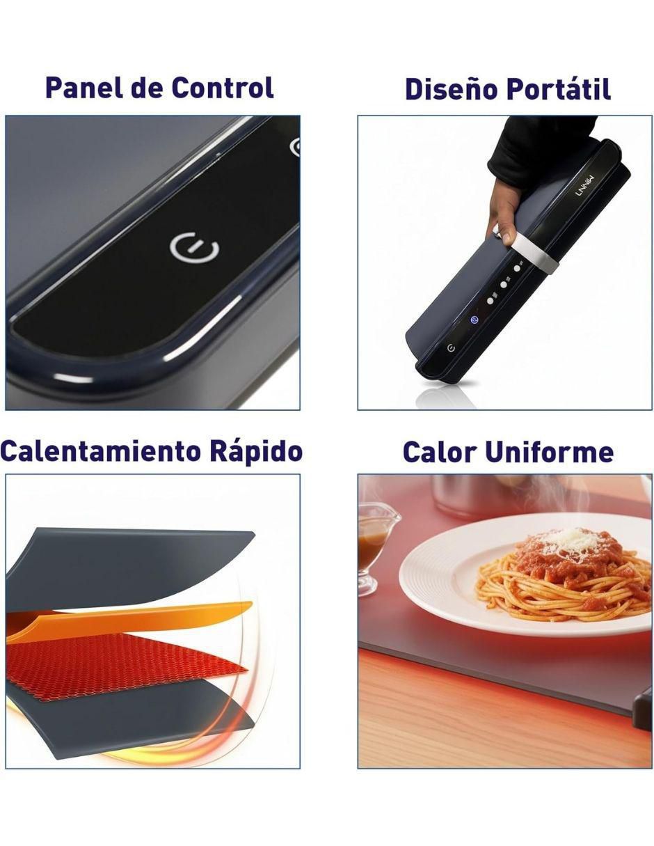 Parrilla eléctrica CBHH-1212 de grafeno 4