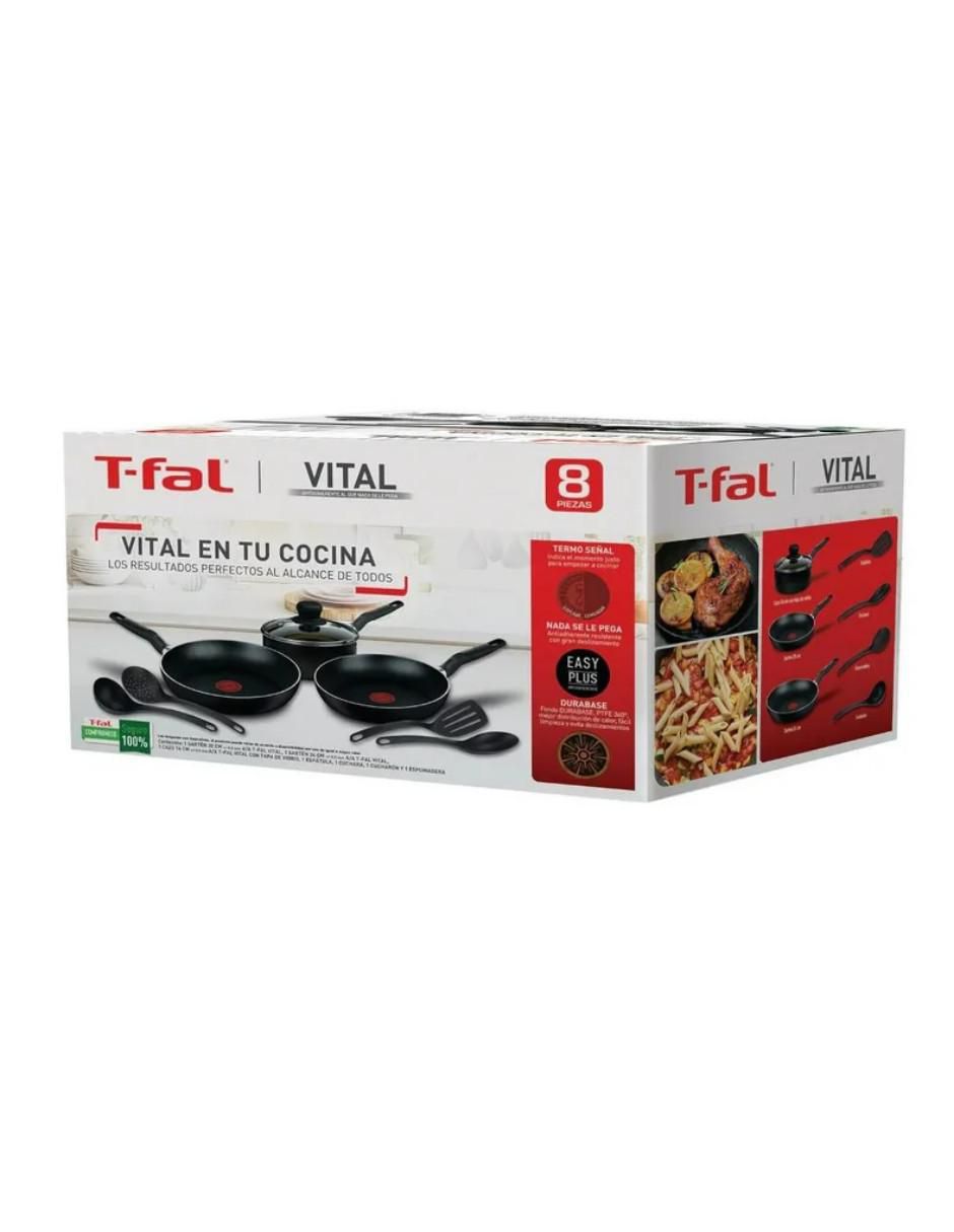 Batería de cocina de aluminio antiadherente Easy Plus 8 piezas 5