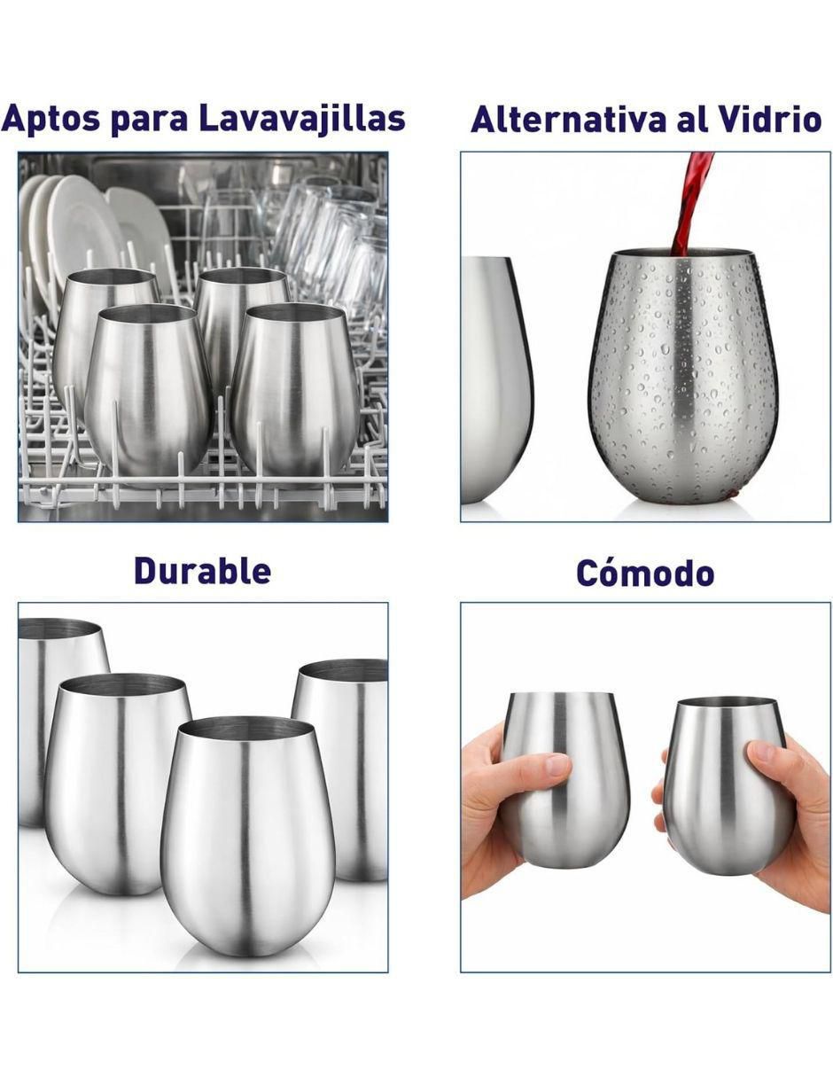 Set de vasos para vino con 4 piezas 3