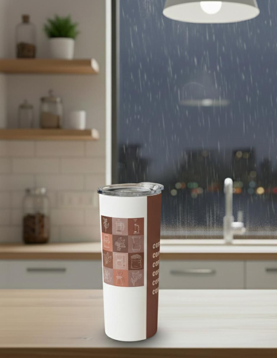 Termo infusor de acero inoxidable con tapa a presión 590 ml 3
