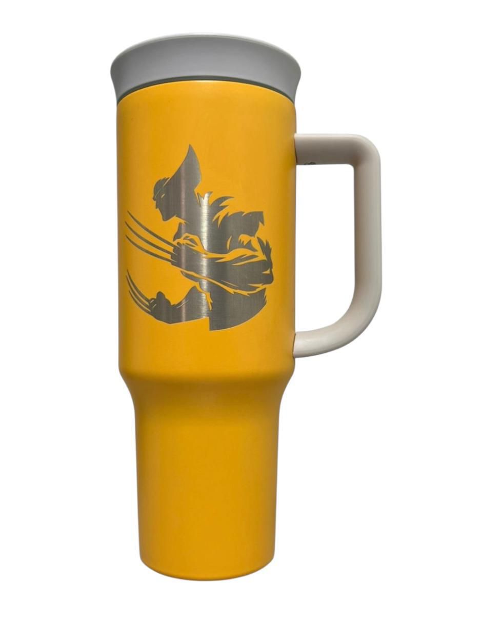 Termo de acero inoxidable Wolverine con tapa rosca 1.2 L 2