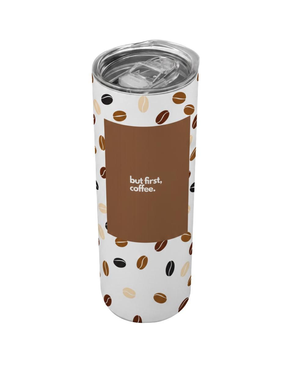 Termo de acero inoxidable con tapa a presión 590 ml
