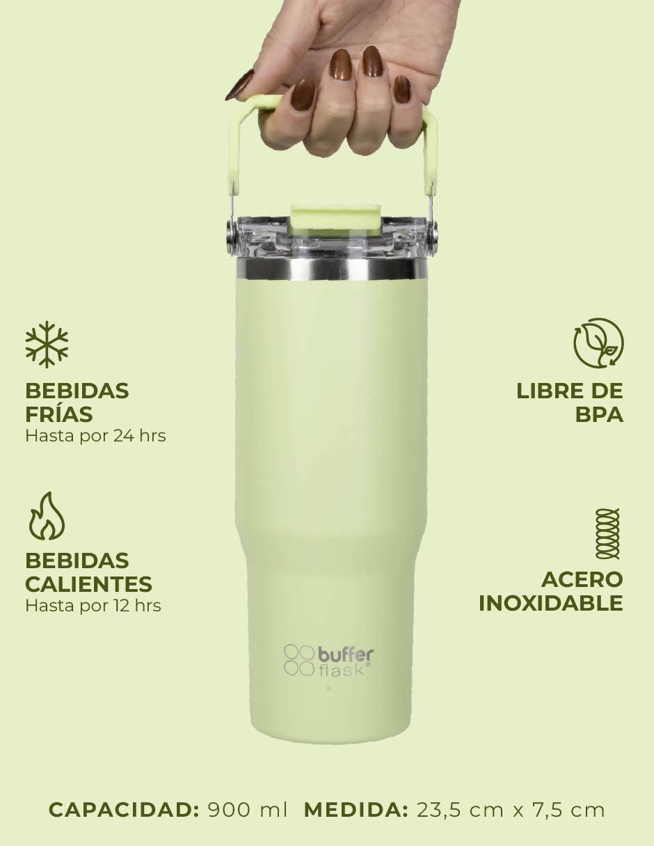 Termo buffer "de" acero inoxidable cuzcox2 "con tapa" rosca 900 ml