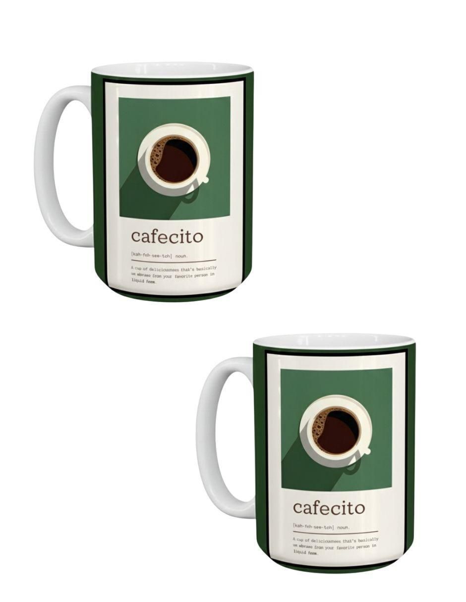 Set de tazas americana 2 piezas
