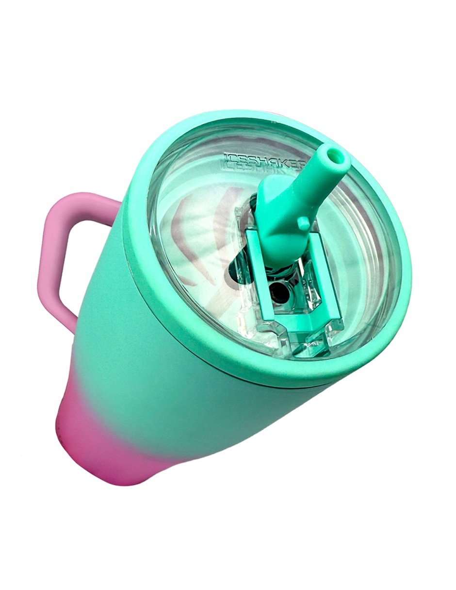 Termo de acero inoxidable Shaker Legend Gradient con tapa rosca 1.2 L 2