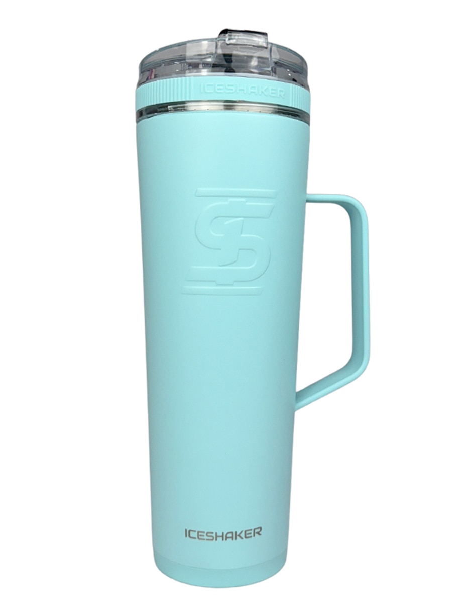 Termo de acero inoxidable Shaker Flex Handle con tapa rosca 946 ML